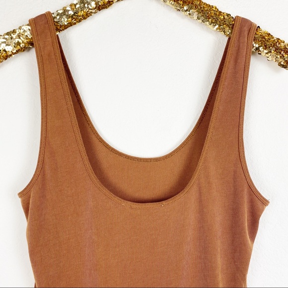 Dress Forum • Ribbed Scoop Neck Bodysuit - Picture 9 of 9